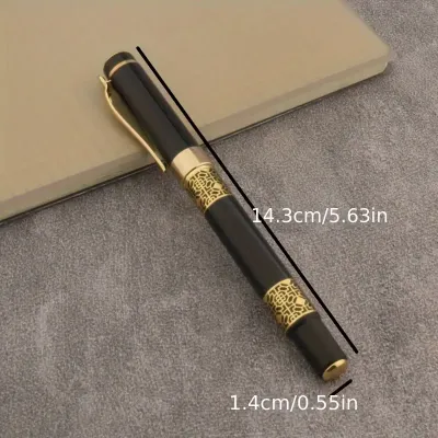 METAL Roller Gel Pen BLACK SQ097